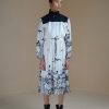 Black and white jacket dress