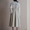 Beige Floral Dress