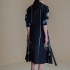 Black 10 cut dress