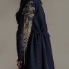 Lucian Embroidered Black Dress