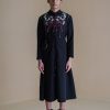 Black Floral Dress