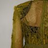 Yellow Map Embroidery Coat