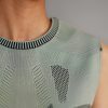 Grey Knitted Panel Top Set