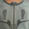 Grey Knitted Panel Top Set