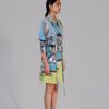 Street Printed Coat Dress