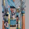 Street Printed Coat Dress