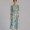 Grey map dress