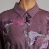 Mauve map short dress