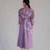 Mauve map long dress