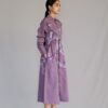 Mauve map long dress