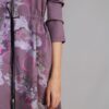 Mauve map long dress