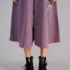 Mauve map long dress