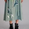 Grey map dress