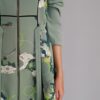 Grey map dress