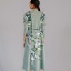Grey map dress