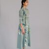 Grey map dress